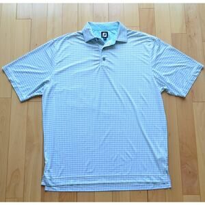 FootJoy Golf Short Sleeve Polo Athletic Shirt Size L